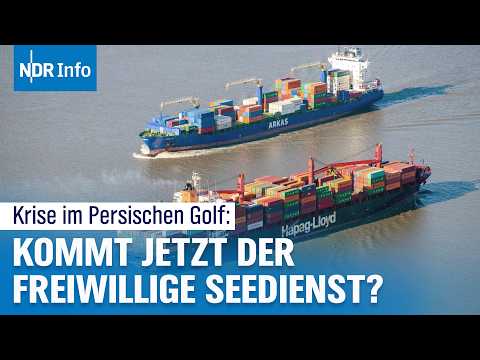 Video Thumbnail: Wehrpflicht-Debatte: Reeder bringen Seedienst als Alternative ins Spiel | NDR Info