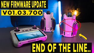 NEW DJI FIRMWARE UPDATE V01.03.0700 WHATS NEW?? Mini 3 Pro