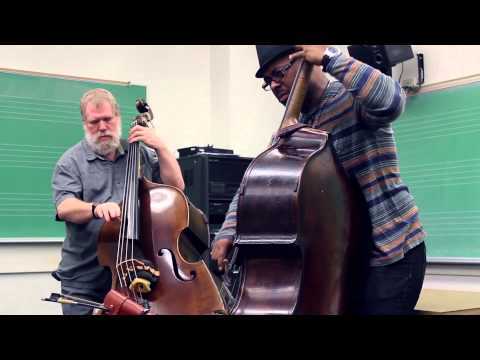 Lynn Seaton and Christian McBride at UNT