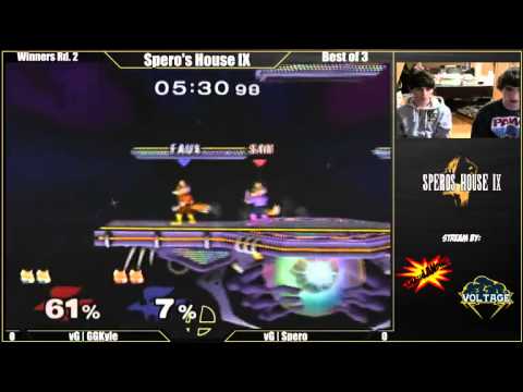 Spero's House 9 - vG | GGKyle (Fox, Jigglypuff) vs. vG | Spero (Orange Fox, Sheik) - Winners' Round