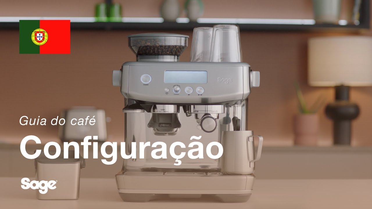 Tutorial de guia de café Breville - Configurando a sua máquina