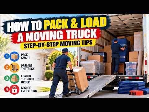 Pack and Load Moving Truck
