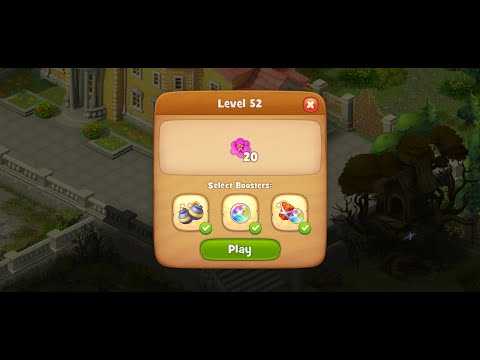 Gardenscapes Level 52