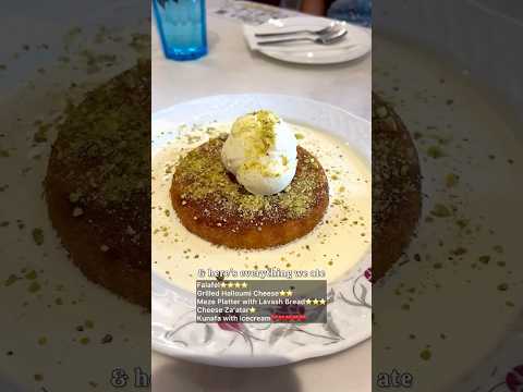 Trying Turkish food in Singapore!!๐ซ๐ซ