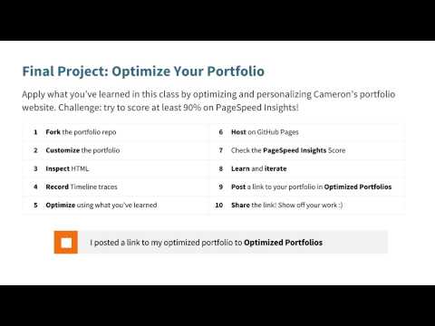 Instructor Introduction Website Performance Optimization