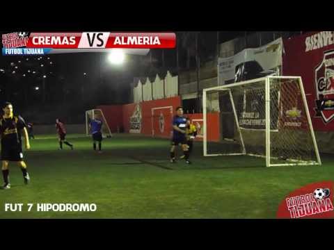 CREMAS VS ALMERIA ( PRIMERA FUERZA XOLOS FUT 7 ( FUTBOL TIJUANA