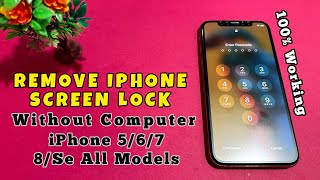 Remove iPhone Screen Lock Without Computer And itunes If Forgot|Unlock Disabled iPhone Passcode