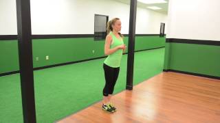 346. Bodyweight Cross Behind Lunge