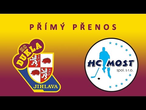 ŽIVĚ: HC Dukla Jihlava - HC Most