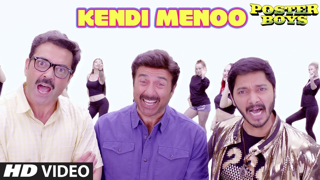 Kendi Menoo Lyrics  | Poster Boys | Sunny Deol, Bobby Deol | Ikka Singh, Sukriti Kakkar | Rishi Rich