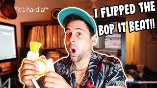Flipping the BOP IT beat into an INSANE HARD beat.