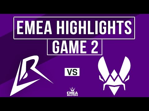 LR vs VITB Highlights Game 2 | EMEA Masters 2025 Playoffs | Los Ratones vs Vitality.Bee