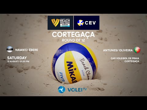 Namike/Ēbere (LAT) vs Antunes/Oliveira (POR) - Beach Pro Tour Cortegaça