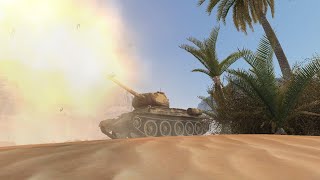 【ゆっくり実況】同格最強中戦車 T-34-85M　(Wot 21戦目)