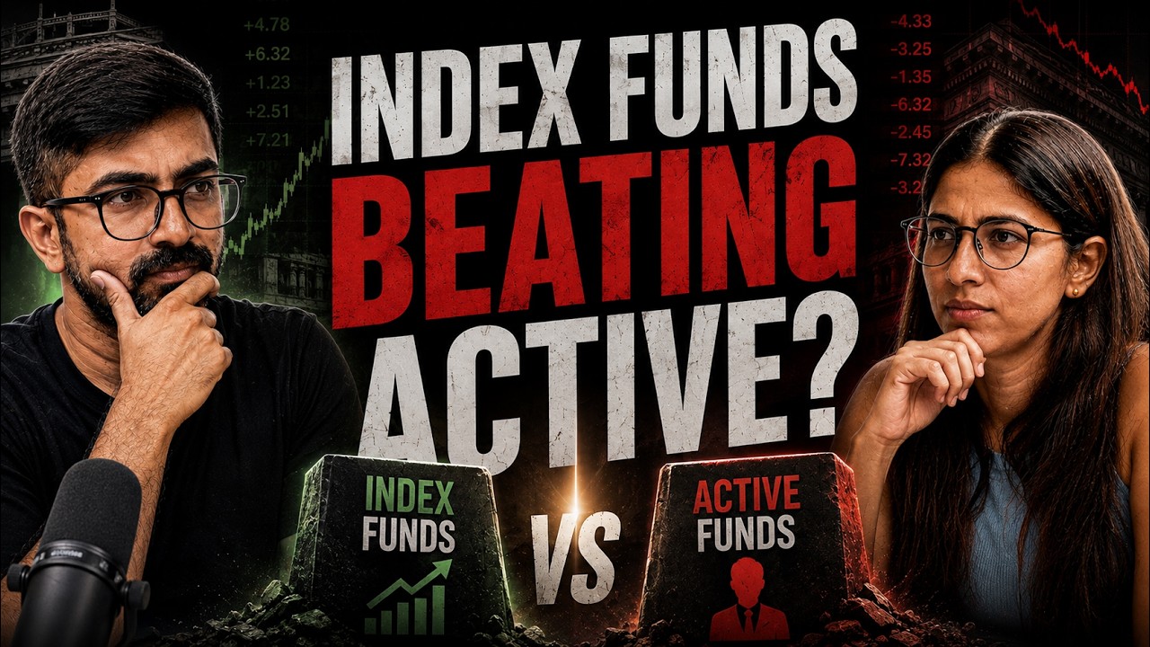Active vs Passive Funds: Should You Switch to Index Funds? | Neeraj Arora