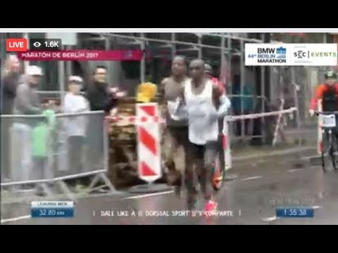 BMW BERLIN MARATHON 2017- Men's Race! Adola vs Kipchoge
