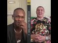 Things are already heating up between Israel Adesanya & Marvin Vettori before UFC 263 #Shorts
