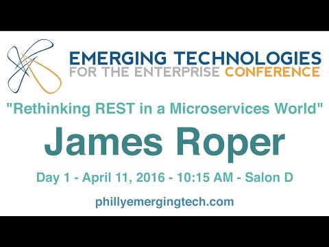 Philly ETE 2016 #52 - Rethinking REST in a Microservices World - James Roper