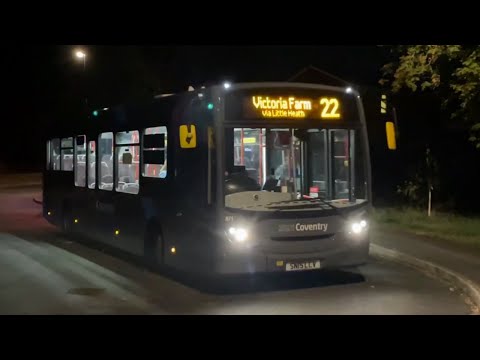 NXCoventry 871 (SN15 LCV) Service 22 - Rare Allocation!