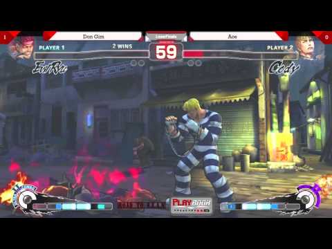 [PlayBookTV ROAD TO SEAM 04.11.15] USF4 LOSERS FINALS Don Gim(E.RYU) VS Ace(CODY)
