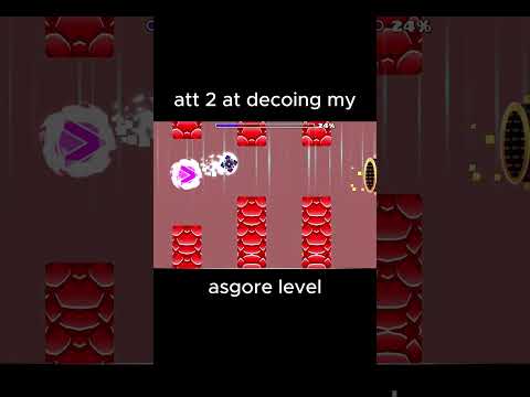 att 2 a decoing my asgore level #geometrydash  #gd #asgore #music #drivinginmycar