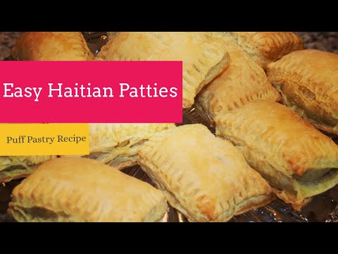 How to Make the Easiest Haitian Beef Patties : Puff...