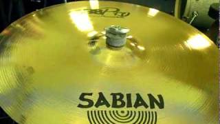 Video thumbnail for Sabian B8 Pro Medium Ride 20 by Akcent – Bici.cz