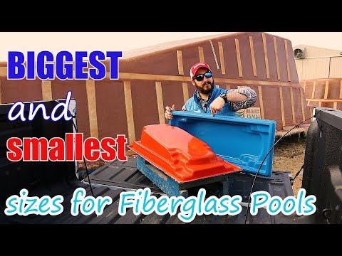 Fiberglass swimming pools