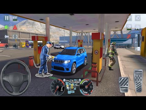 2X SPEED GAS STATION STOP MINI TAXI CITY DRIVER GAME - Taxi Sim 2020 3D Android IOS gameplay