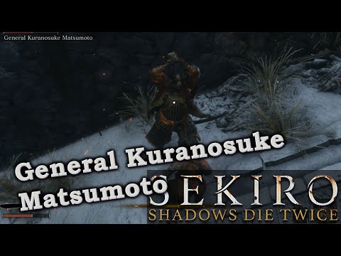 Kampf gegen General Kuranosuke Matsumoto! Sekiro: Shadows Die Twice Deutsch 13