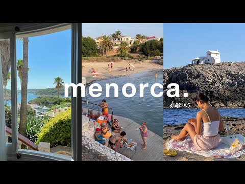 a week in Menorca 🐬🌟🌺 | travel vlog