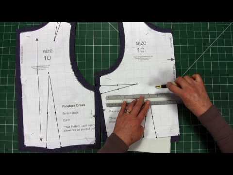 Sewing - Make Your Own Clothes - Part 3 - Transfer Markings - Learn to Sew