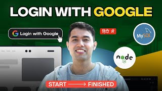 Download the video "Complete Login with Google in Node.js, OAuth & MySQL 🔥"