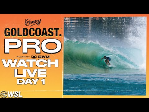 🔴 LIVE - Bonsoy Gold Coast Pro presented by GWM 2025 - Day 1 - Opening Rounds