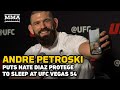 Andre Petroski Facetimes Daughter After Choking Nate Diaz Protege in 76 Seconds | UFC Vegas 54