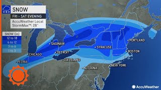 Heavy snow to spread from Midwest to New England | AccuWeather