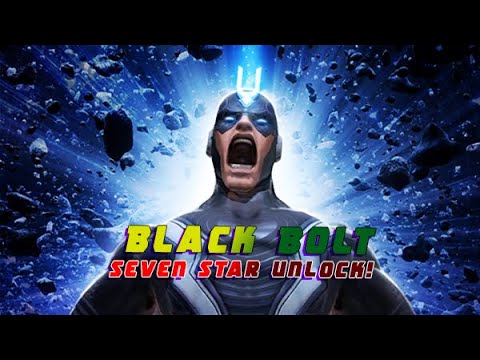 BlackBolt 7 Star Unlock - MARVEL Strike Force - MSF