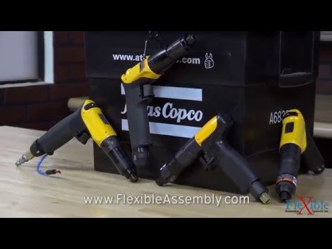 Atlas Copco LUM12 HRX Pistol Grip Screw Drivers