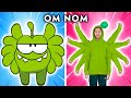 SUPER OM NOM Funniest Momments Of Om Nom Cut The Rope OM NOM WITH ZERO BUDGET Woa Parody