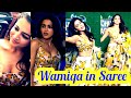 Wamiqa Gabbi Slaying In Saree Wamiqa Gabbi Hot Vertical Edit Wamiqa Flashes Her Hot Curves