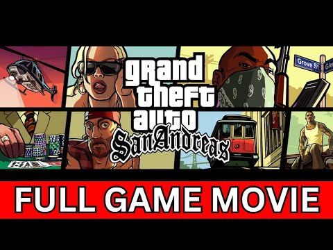 GTA SAN ANDREAS DEFINITIVE EDITION | ALL CUTSCENES | GAME MOVIE