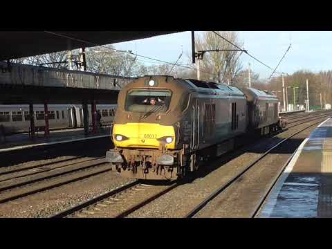 68017/68005 6k73 Sellafield - Crewe, Sat. 21st January 2023