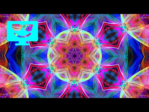 Kaleidoscope 🖥 Screensaver 4K 🖥 12 Hours - Background (No sound) Wallpaper