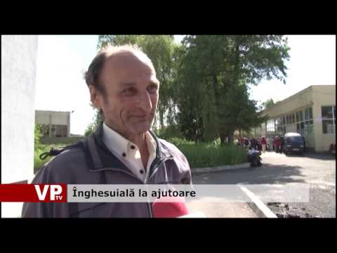 Înghesuială la ajutoare