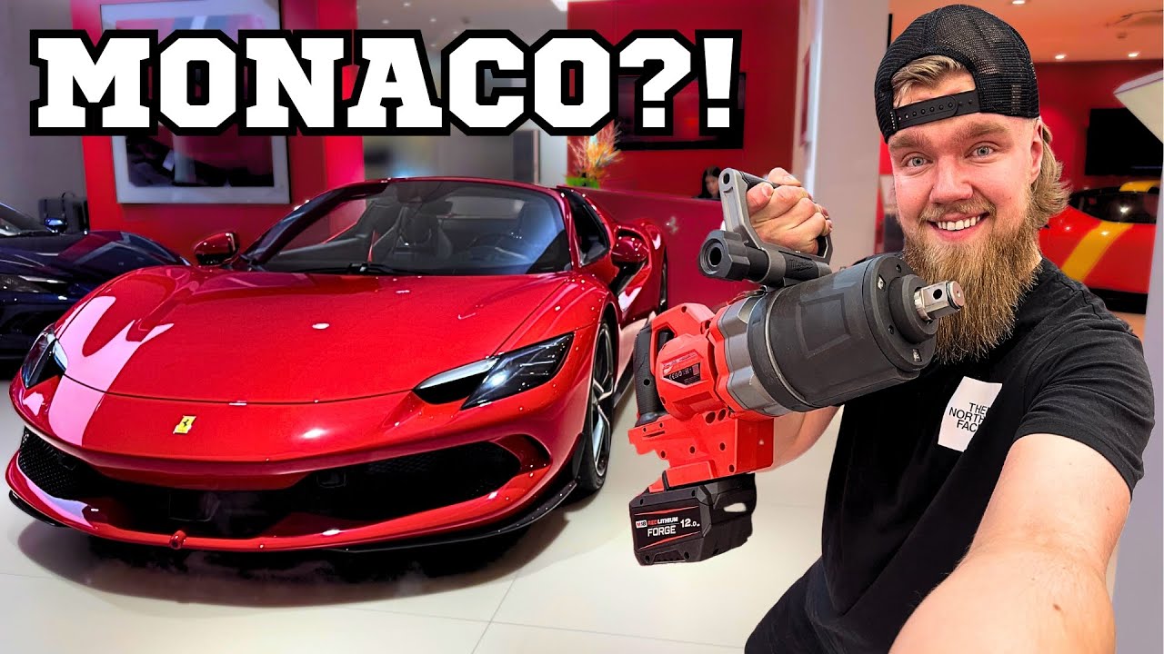 LENSIN MONACOON ASTI KATSOMAAN TYÖKALUJA?!