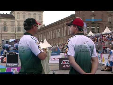 Reo Wilde v Gabriel Badenhorst — compound men's bronze | Turin 2011 World Championships