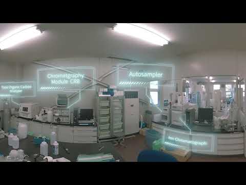 4K バーチャル360°VR[山鼻キャンパス]『水環境工学実験室』【北海学園大学　公式】