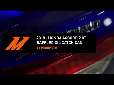 2018+ Honda Accord 2.0T Baffled Oil Catch Can Installation Guide by Mishimoto