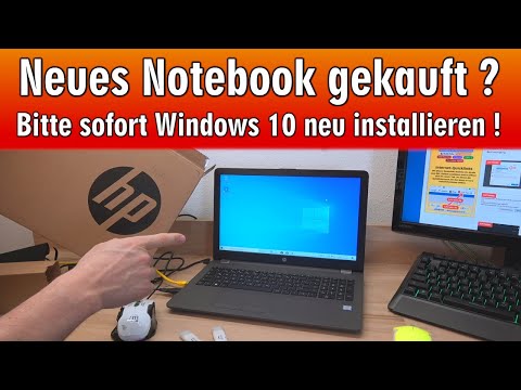 Neues Notebook gekauft β Sofort Windows 10 neu installieren und schneller machen π