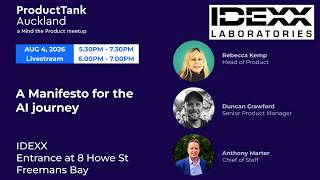ProductTank Auckland: A Manifesto for the AI journey